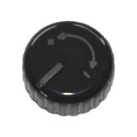 Drehknopf grau für Dampf Erhitzer